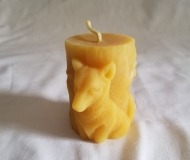 Candle-Design-Wolf
